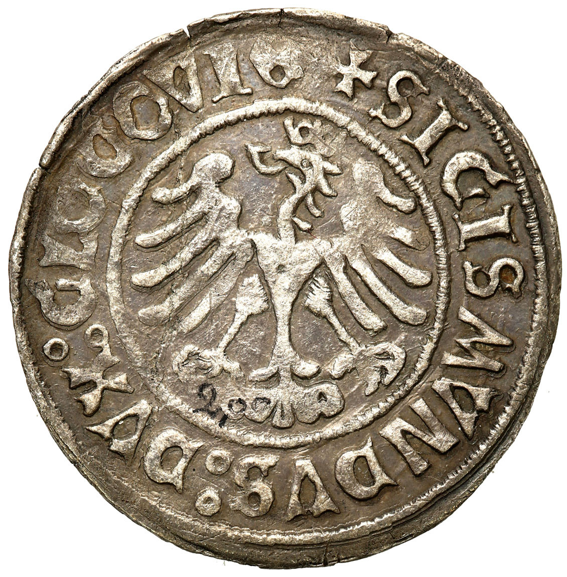 Zygmunt I Stary. Grosz 1506, Głogów – RZADKI